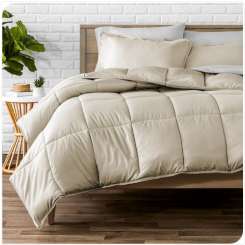 Bare Home Goose Down Alternative Comforter Set