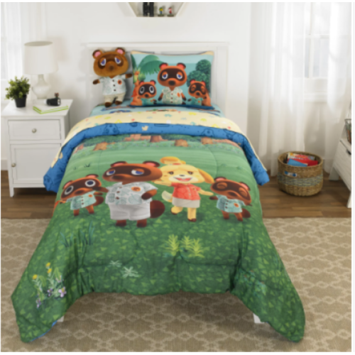 Animal Crossing 3 Piece Twin Sheet Set