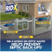 Rid-X Septic Tank System Treatment, 2 Month Supply Powder, 19.6oz, 2 pack