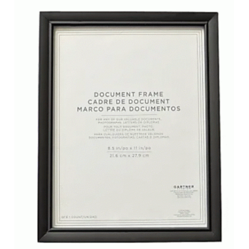 GARTNER Picture Frame Certificate Document Frame set of 3