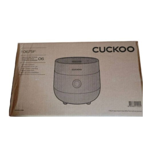 Cuckoo Cr-0675f 6 Cup Micom Rice Cooker and Warmer 13 Menu Options Nonstick