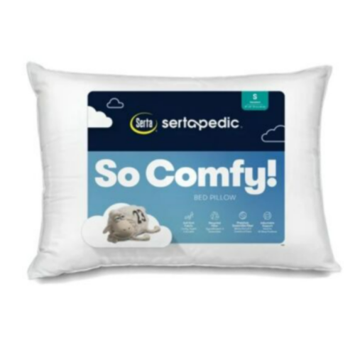 Serta So Comfy Bed Pillow, Standard