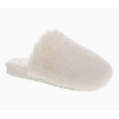 Nestwell Women's Medium Fur Fleece Memory Foam Slippers