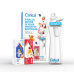 Cirkul 22 oz Plastic Water Bottle Starter Kit with Blue Lid and 2 Flavor Cartridges