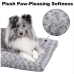 MidWest Quiet Time Dog Bed & Crate Mat, Deluxe Ombre Swirl, 30, Gray