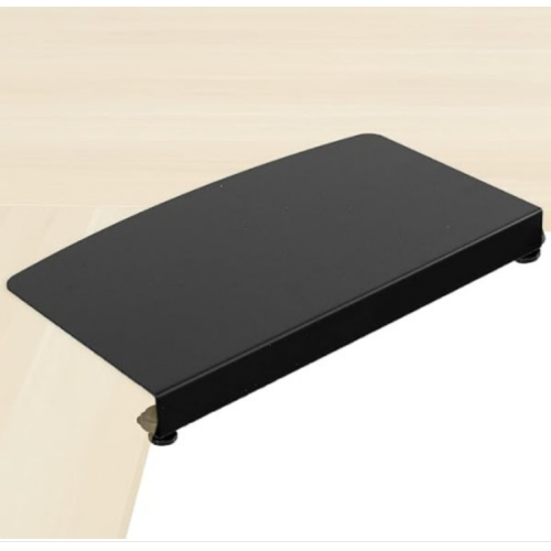 VIVO Clamp-on 17 Inch Corner Desk Connector Platform For L-Shaped Workstations