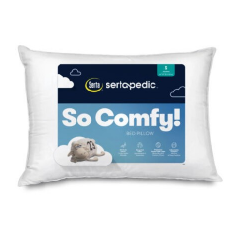 Serta So Comfy Bed Pillow, Standard