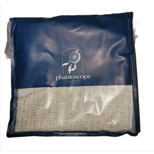 Phantoscope Textural Faux Linen Series Decorative Throw Pillow, 12" x 20"