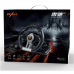 PXN V3 Pro Gaming Steering Wheel with Pedals - 180° Racing Wheel with Vibration Feedbac