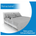 RMS Single Hand Bed Rail - Adjustable Height Bed Assist Rail, Bed Side Hand Rail - Fits King, Queen, Full & Twin Beds (Single Hand Rail) - Royal Medical Solutions, BR-88001