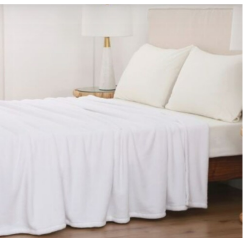 Nestwell™ Supreme Softness Plush Twin Blanket in Bright White