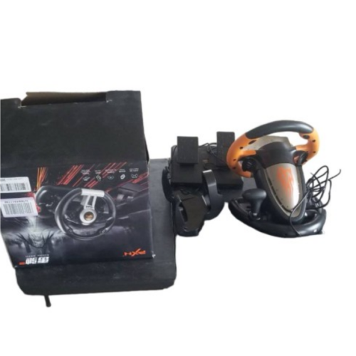 PXN V3 Pro Gaming Steering Wheel with Pedals - 180° Racing Wheel with Vibration Feedbac