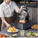 Air Fryer, 1750W 8Qt Visualized Airfryer with Non-stick and Dishwasher-Safe Basket, Healthy Cooking 85% Oil Less, 6-in-1 Low-noise Airfryer that Roast, Bake, Broil, Dehydrate, Reheat