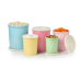 Tupperware Heritage Collection 10 Piece Nested Canister Set in Vintage Colors - Dishwasher Safe & BPA Free - (5 Containers + 5 Lids)