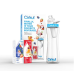 Cirkul 22 oz Plastic Water Bottle Starter Kit with Blue Lid and 2 Flavor Cartridges