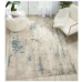 NOURISON Maxwell Beige/Taupe/Teal Indoor Area Rug 5ft x 7ft