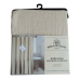 Bee & Willow Ruffled Edge 72”x72” Shower Curtain in Natural Linen