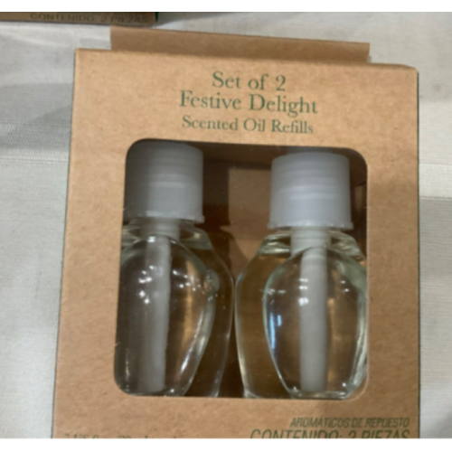 Bee & Willow 2-Pack Festive Delight Scented Oil Refills