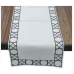 Everhome™ Cane 90-Inch Embroidered Table Runner in White/Navy