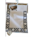 Everhome™ Cane 90-Inch Embroidered Table Runner in White/Navy