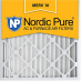 Nordic Pure 20x20x2 MERV 10 Pleated AC Furnace Air Filter, Box Of 3