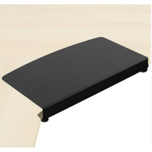 VIVO Clamp-on 17 Inch Corner Desk Connector Platform For L-Shaped Workstations