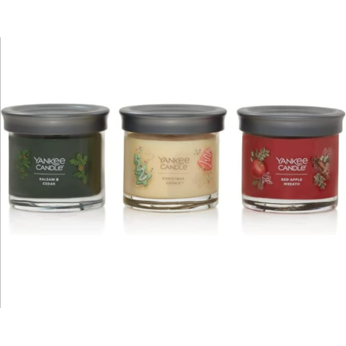 Yankee Candle 3-Pack Signature Small Tumbler Set 