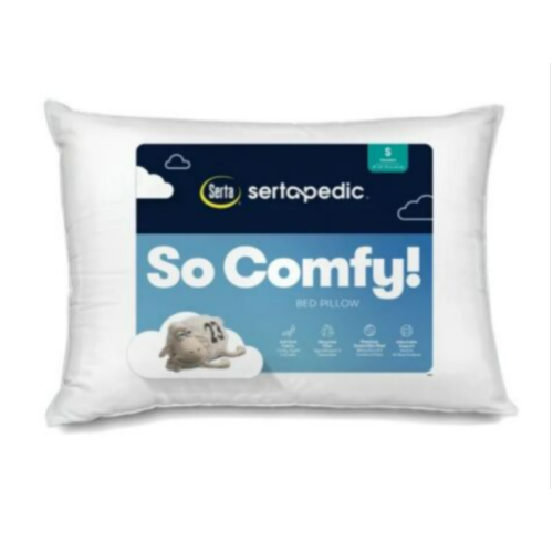 Serta So Comfy Bed Pillow, Standard