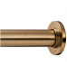 Ivilon Tension Curtain Rod - Spring Tension Rod for Windows or Shower, 24 to 36 Inch. Warm Gold