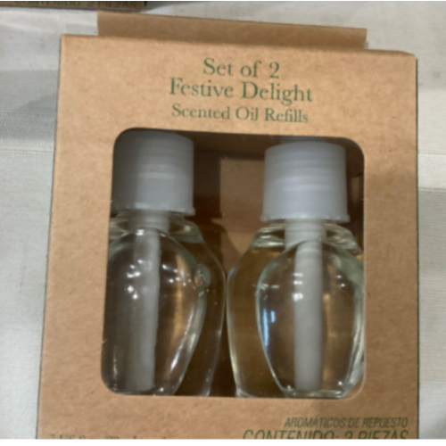 Bee & Willow 2-Pack Festive Delight Scented Oil Refills