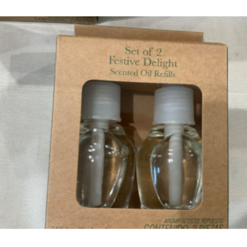 Bee & Willow 2-Pack Festive Delight Scented Oil Refills