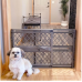 MyPet North States Paws 40 inch Portable Pet Gate Expands & Locks in Place with No Tools