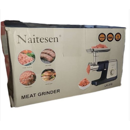 Naitesen 3000W Electric Meat Grinder, Sausage Maker Machine, Food Grinder with 3 Stainless Steel Sausage Stuffer Tube