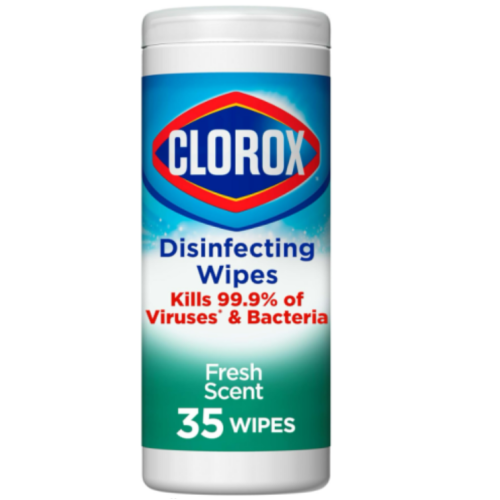 Clorox Disinfecting Wipes, Fresh Scent, 35-ct, 3 Pack