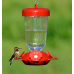 Perky-Pet 135TF “Perky’s Finest” 16 oz Plastic Top Fill Hummingbird Feeder, Red