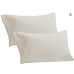 Everhome American Grown Pima Cotton EU Pillowcases 800 Count 2 Standard/Queen