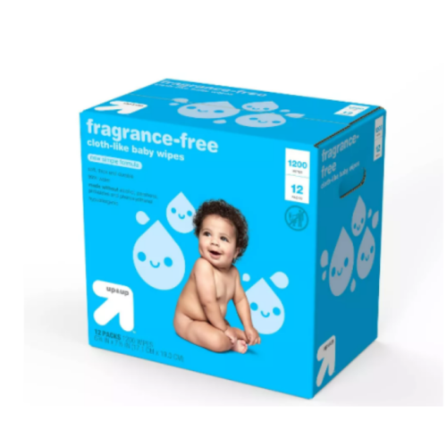 Fragrance-Free Baby Wipes - up & up™ pack of 12