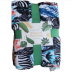 Tropical Paradise Foliage - Zebras Throw Blanket 50"x 60"