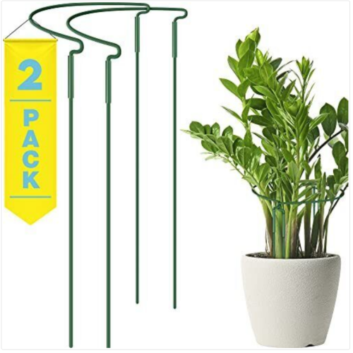 Plant Support for Tall Plants - 2 Pack - Large 15" X 30" 2-Pack Half Round