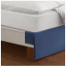 Nestwell™ 15-Inch King Wraparound Bed Skirt in Medium Blue