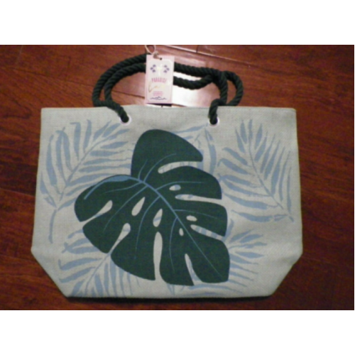 Paradise Bags Beach Tote Leaf