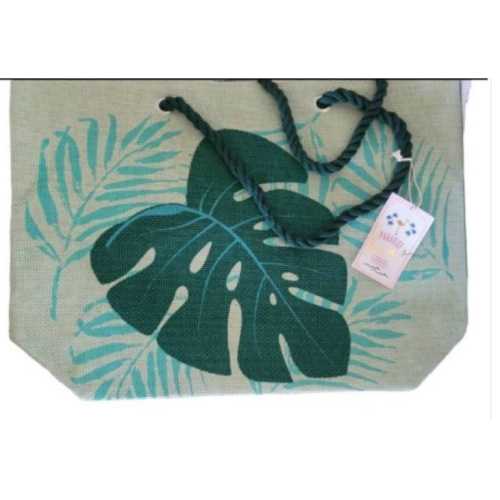 Paradise Bags Beach Tote Leaf