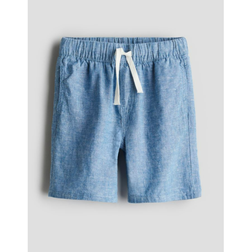 Linen-blend Pull-on Shorts OLD NAVY M (8)