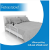 RMS Single Hand Bed Rail - Adjustable Height Bed Assist Rail, Bed Side Hand Rail - Fits King, Queen, Full & Twin Beds (Single Hand Rail) - Royal Medical Solutions, BR-88001