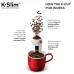 Keurig K-Slim Single Serve K-Cup Pod Coffee Maker, Black