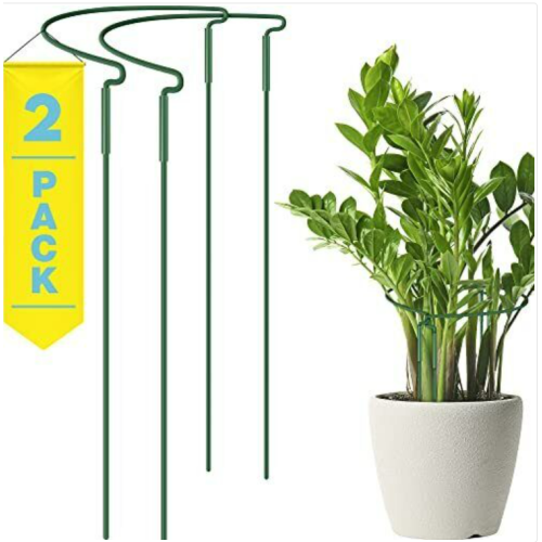 Plant Support for Tall Plants - 2 Pack - Large 15" X 30" 2-Pack Half Round