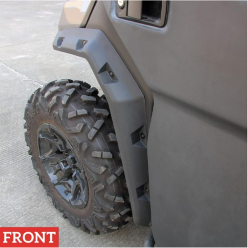 SAUTVS Sport Fender Flares for Can Am Defender, Heavy Duty Front Rear Extended Mud Flaps Kit for Can-Am Defender HD5 HD7 HD8 HD9 HD10 MAX 2016-2024 Accessories (6pcs, Replace #715003898)