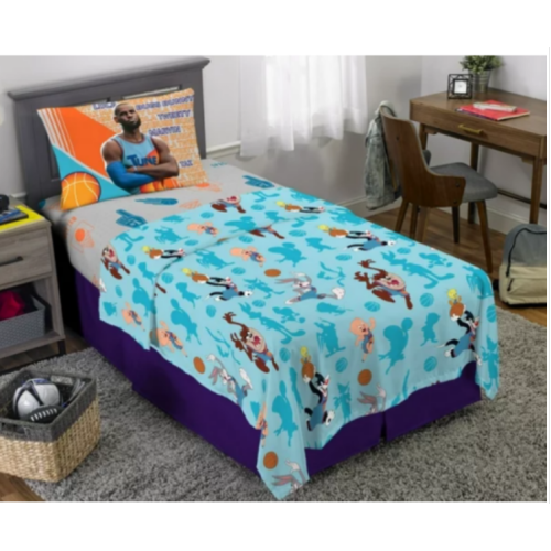 Space Jam Kids Twin Super Soft 3 Piece Sheet Set