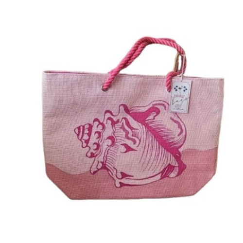 Paradise Bags Beach Tote Sea Shell (Pink)