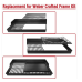 GLOWYE Grill Flat Top for Weber 7672 Crafted Genesis Grills, Griddle Top for Genesis & Spirit 2016+ Grills, Genesis II 300 & 400 Series, Genesis 2022 SX-325s S-325s E-325s EX-325s, Carbon Steel